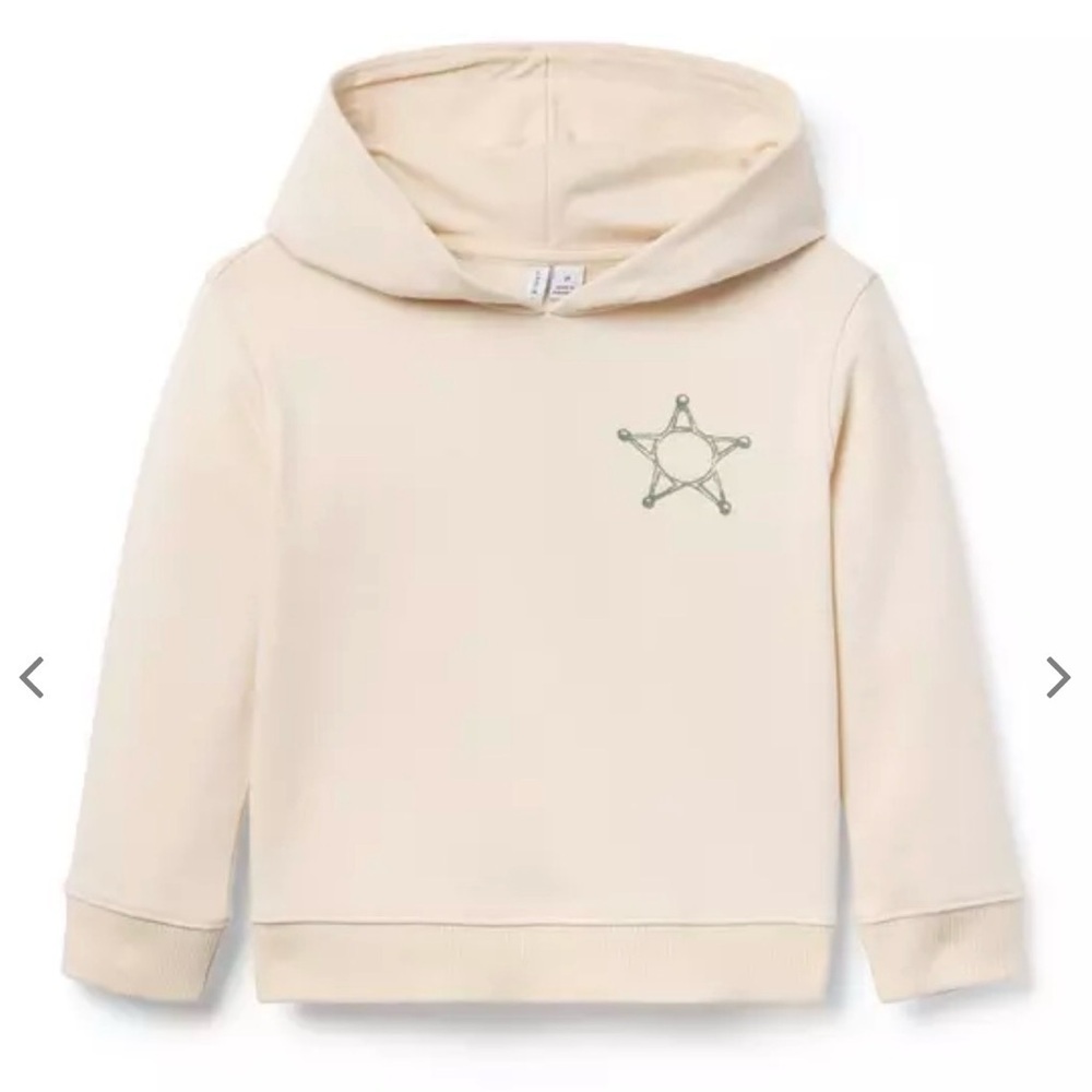 NWT Janie and Jack Cowboy Hooded Sweatshirt Baby 6–12M